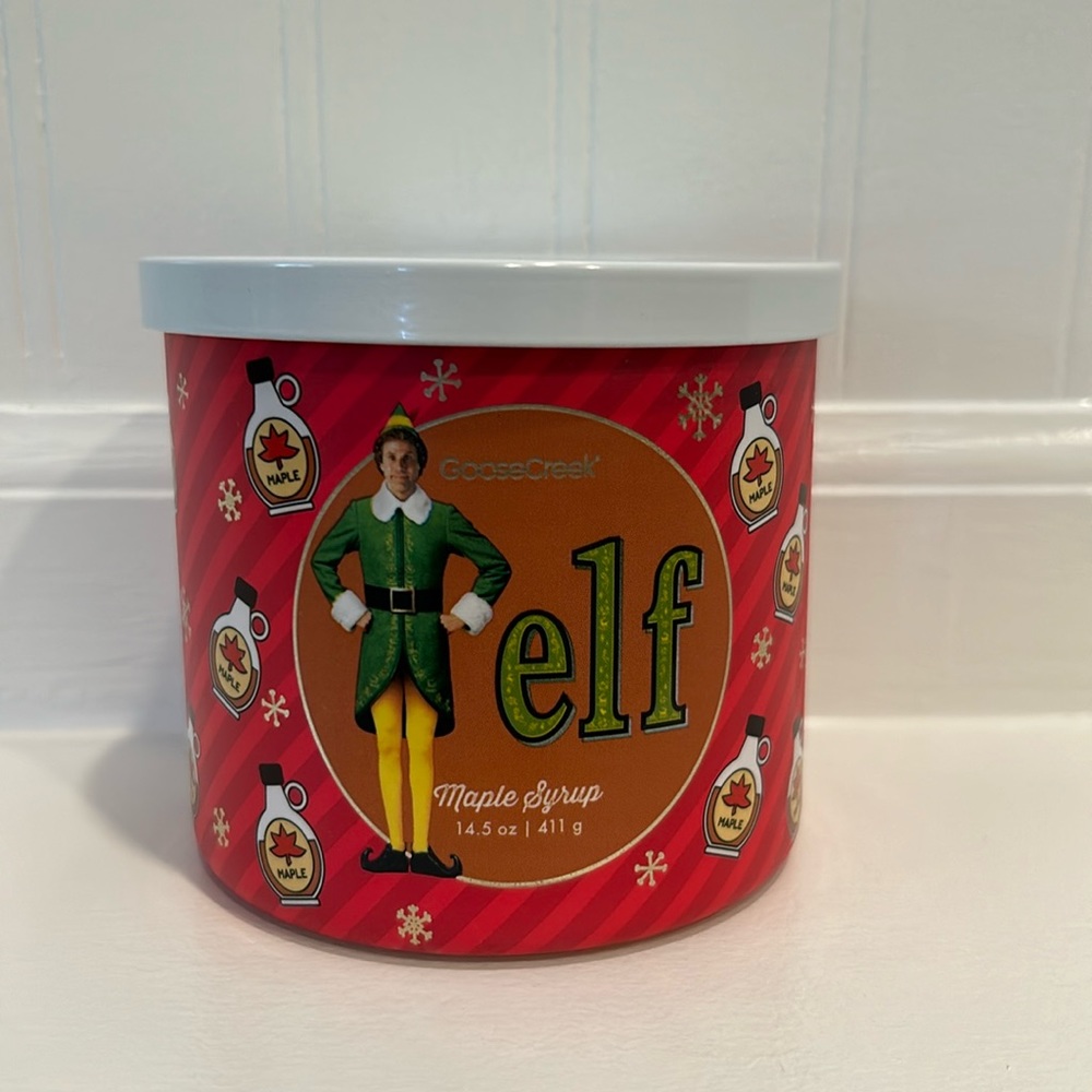 Goose Creek elf ‘Maple Syrup’ 🍁🧝‍♂️ candle 🕯️